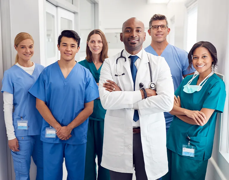 Group of Doctors and Nurses